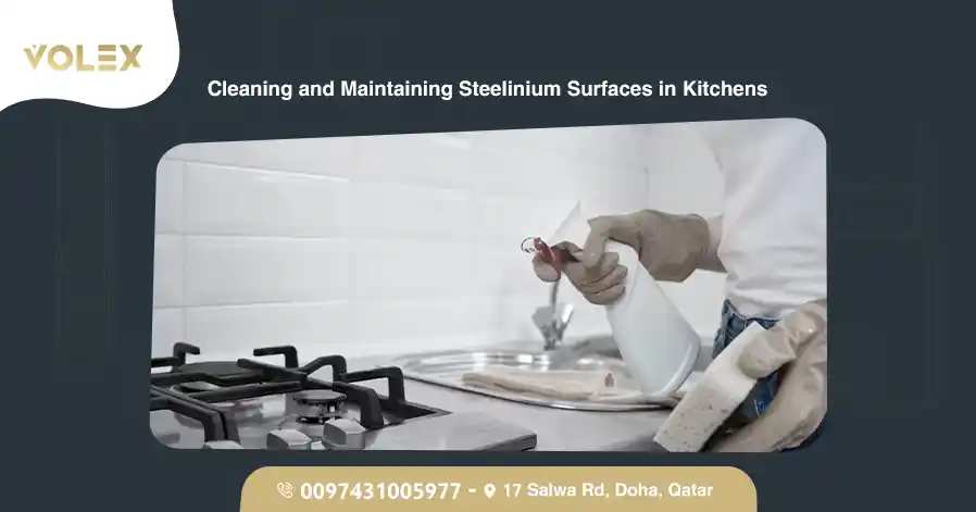 Cleaning and Maintaining Steelinium Surfaces in Kitchens