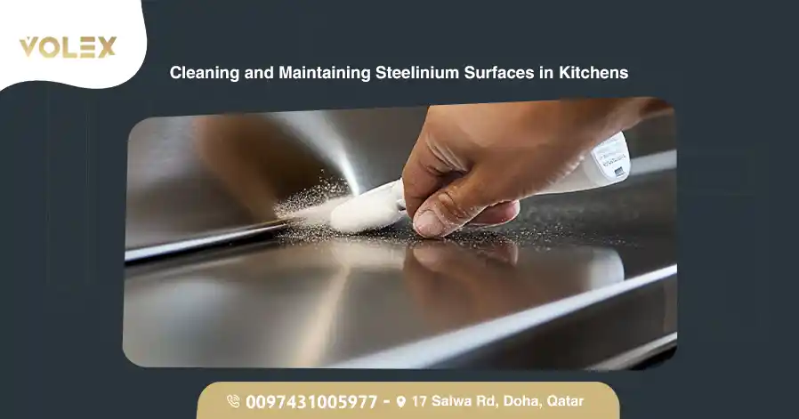 Cleaning and Maintaining Steelinium Surfaces in Kitchens