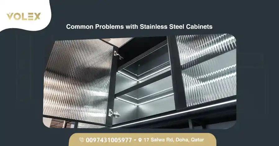 Common Problems with Stainless Steel Cabinets