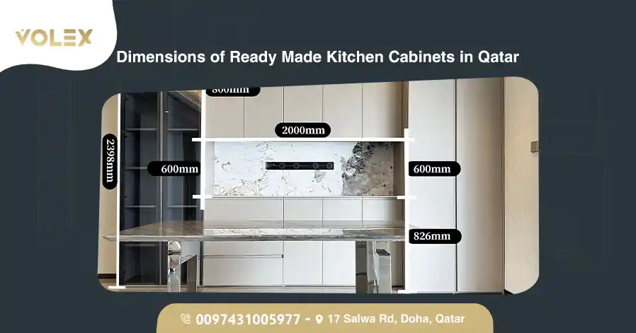 Dimensions Of Ready Made Kitchen Cabinets In Qatar