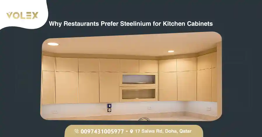 Installing Steelinium Kitchen Cabinets in Qatar