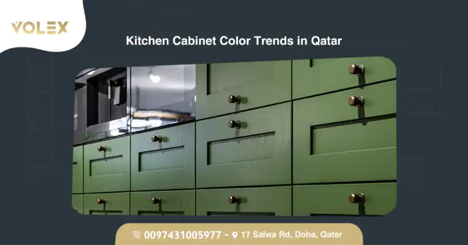 Kitchen Cabinet Color Trends In Qatar 