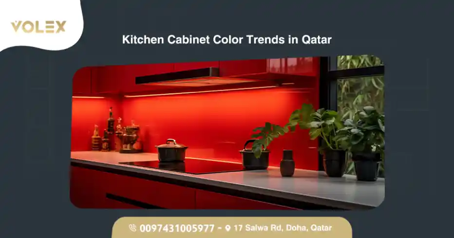 Kitchen Cabinet Color Trends In Qatar