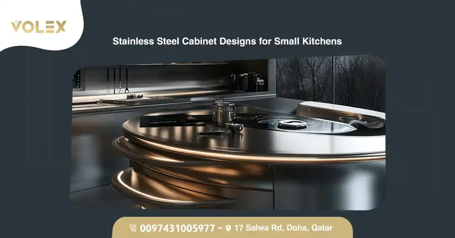 Stainless Steel Cabinet Designs for Small Kitchens