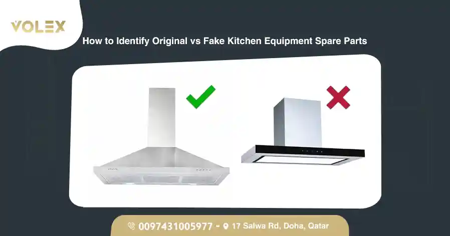 How to Identify Original vs Fake Kitchen Equipment Spare Parts