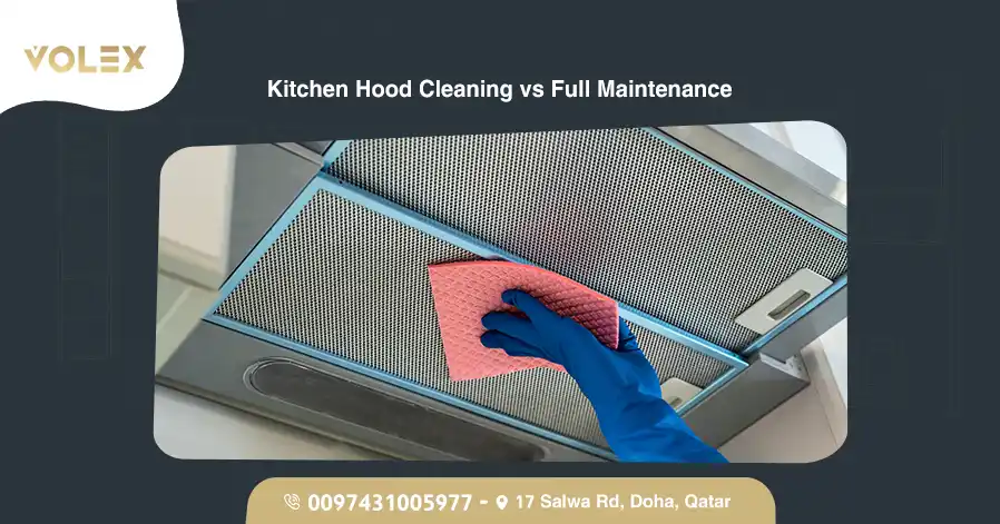 Kitchen Hood Cleaning vs Full Maintenance