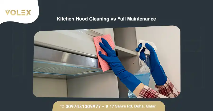 Kitchen Hood Cleaning vs Full Maintenance