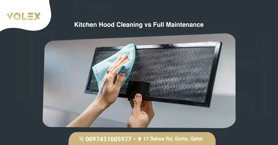 Kitchen Hood Cleaning vs Full Maintenance