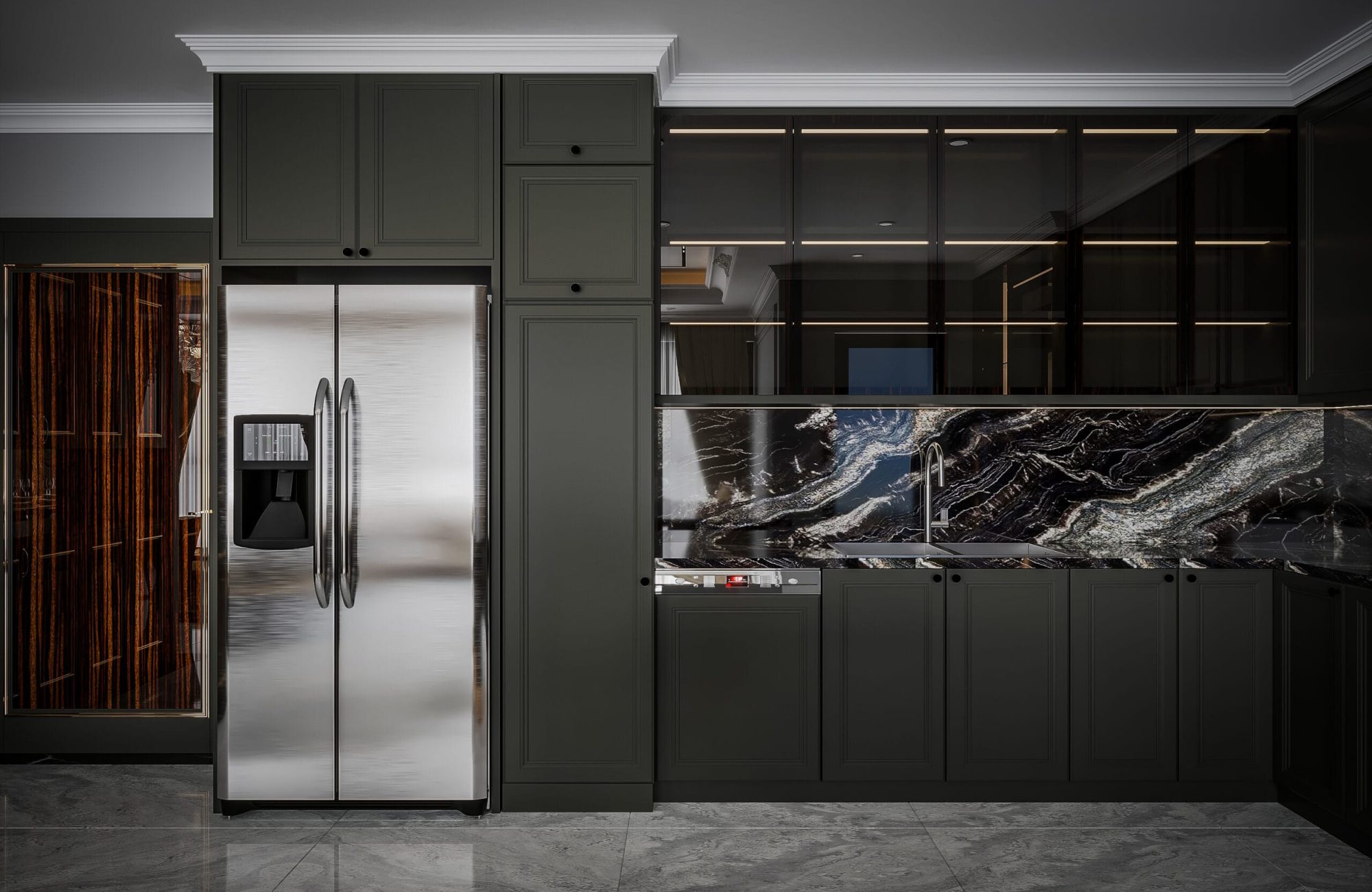 Sleek and Simple Modern and Minimal Kitchen Interior Design Sleek and Simple Modern and Minimal Kitchen Interior Design